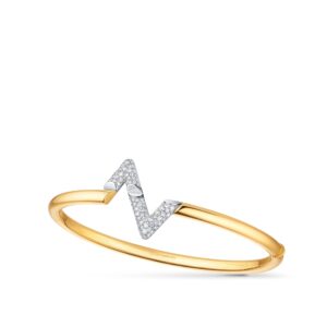 Louis Vuitton LV Volt Upside Down diamond bracelet Yellow Gold White Gold