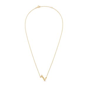 Louis Vuitton LV Volt Upside Down Pendant necklace Yellow Gold