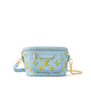 Replica Designer Bag Louis Vuitton Mini Bumbag Lambskin