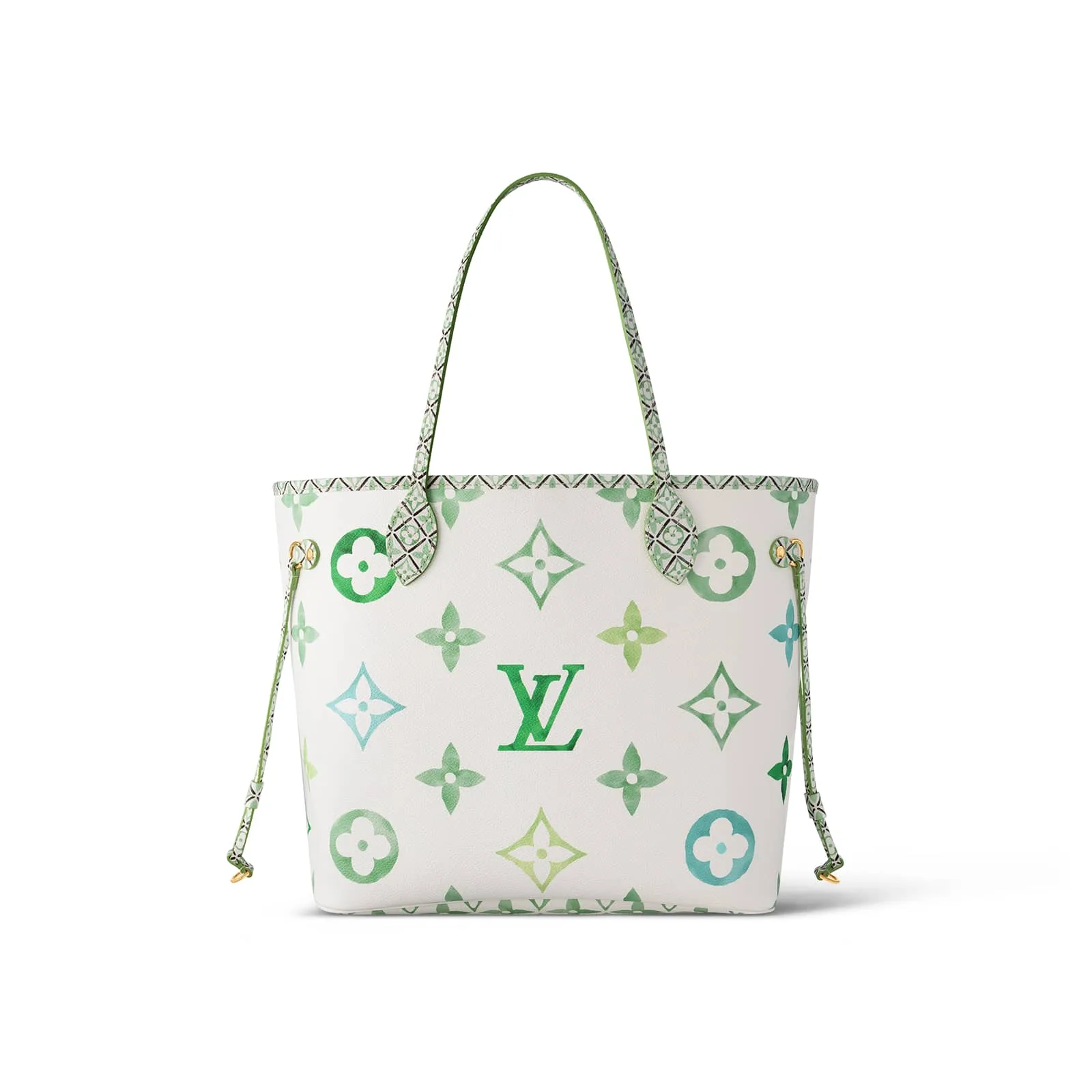 Replica Designer Bags Louis Vuitton Neverfull MM Printed coated canvas
