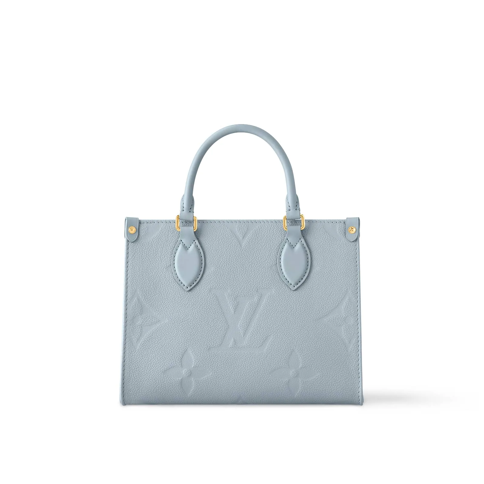 Replica Designer Bags Louis Vuitton OnTheGo PM Embossed grained cowhide leather