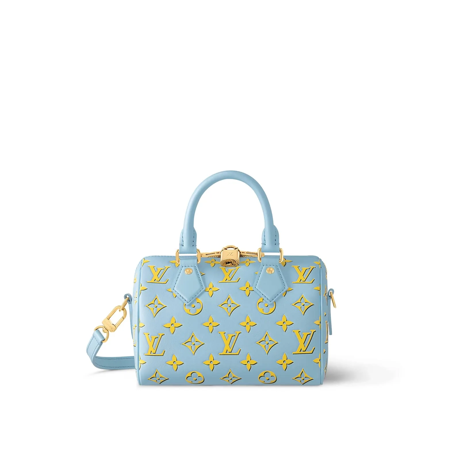 Replica Designer Bags Louis Vuitton Speedy Bandouliere 20 Calfskin