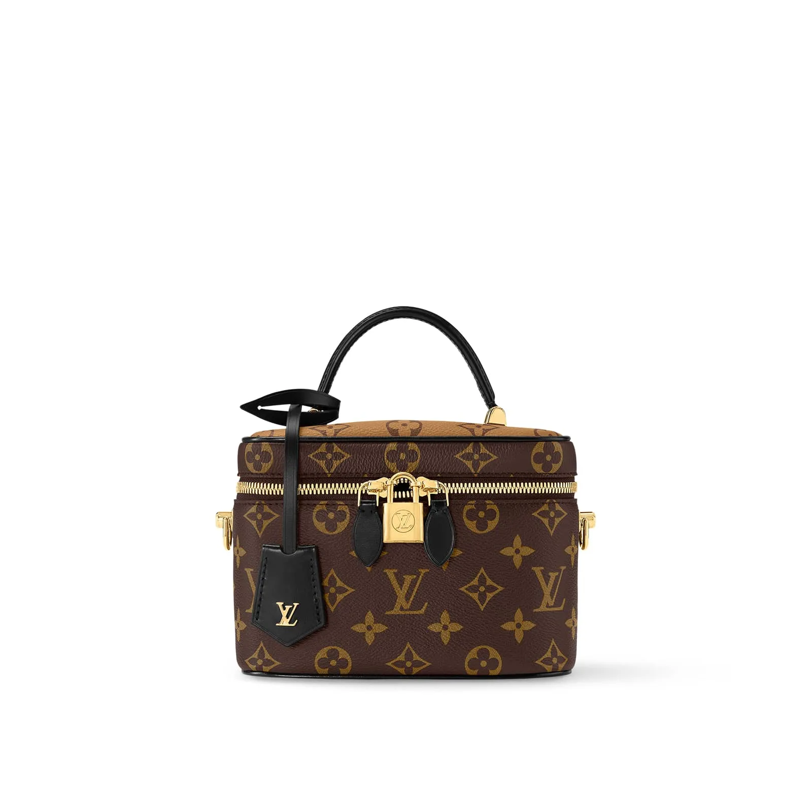 Replica Designer Bags Louis Vuitton Vanity PM Calfskin-leather trim