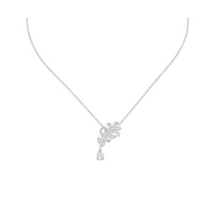 Plume de CHANEL Chanel necklace 18K white gold diamonds
