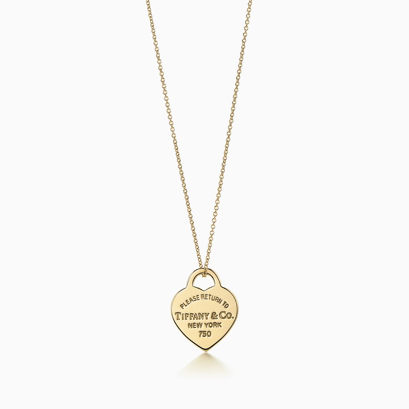 Return to Replica Tiffany necklace Heart Tag Pendant