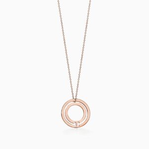 Replica Tiffany necklace T Circle Pendant