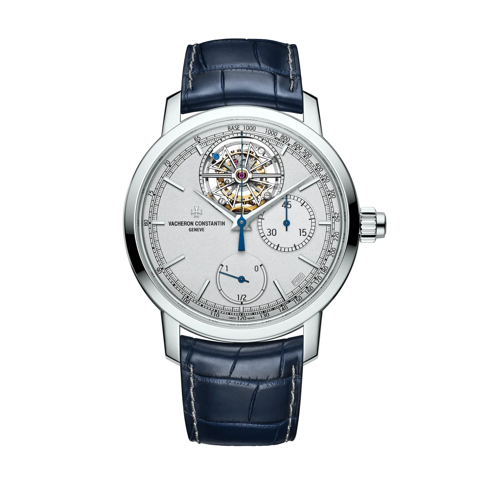 Replica Watches Fake Vacheron Constantin Traditionnelle tourbillon chronograph Collection Excellence Platine Limited edition 42.5 MM PLATINUM