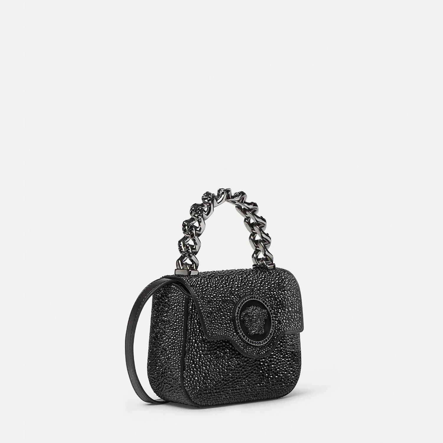 Replica Designer Bags Crystal La Medusa Mini versace replica bags