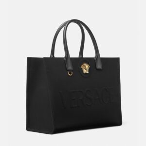 Replica Designer Bag La Medusa Canvas Large Tote versace Replica Designer Bag