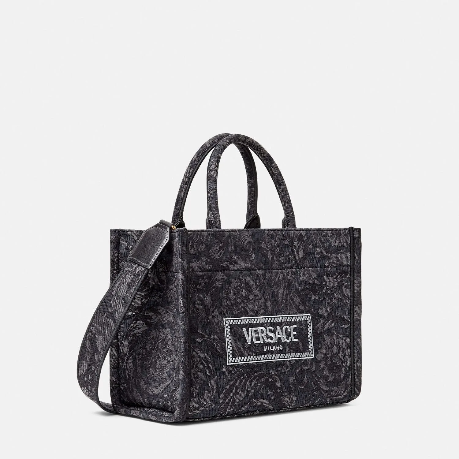 Replica Designer Bags Barocco Athena Small Tote versace replica bags
