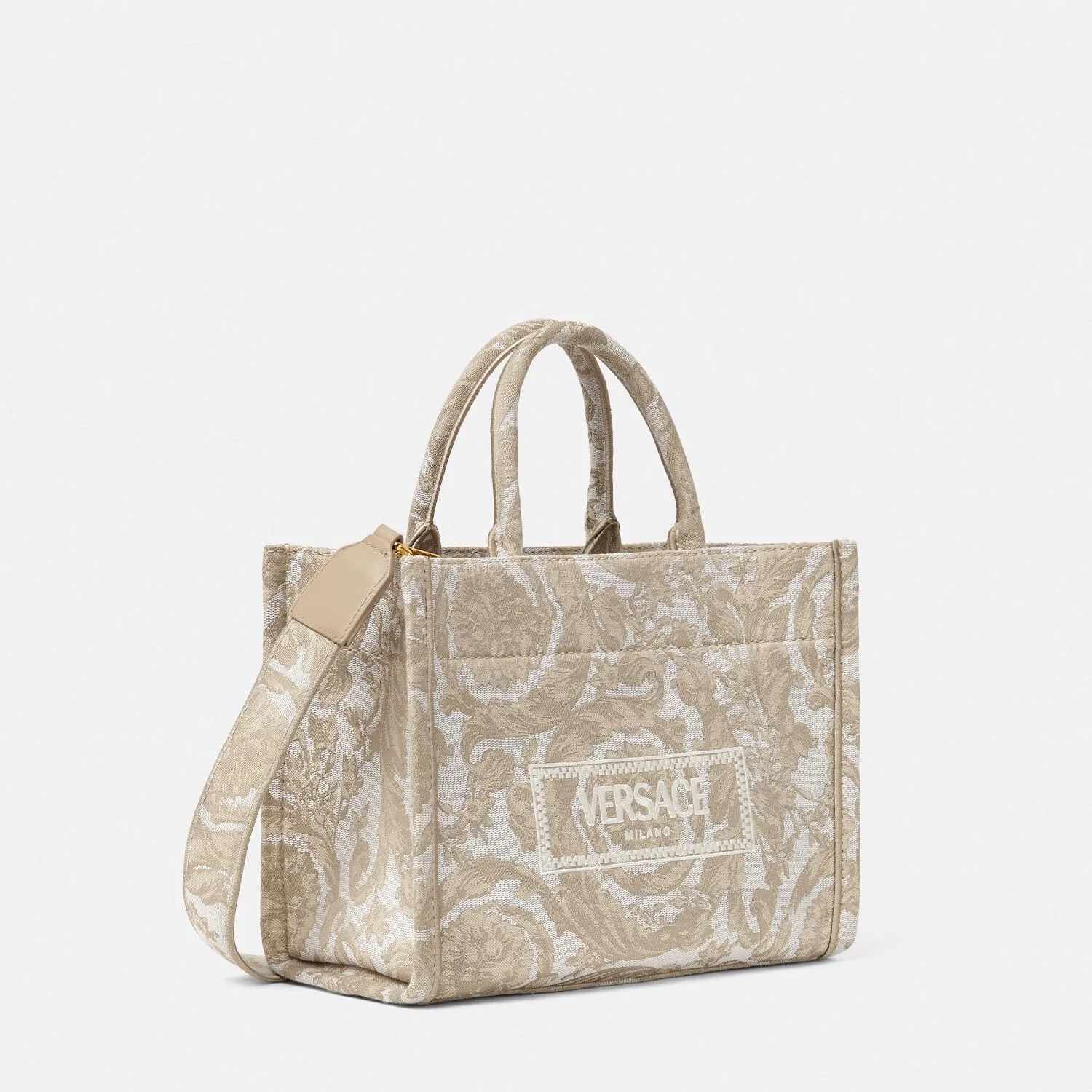 Replica Designer Bags Barocco Athena Small Tote versace replica bags