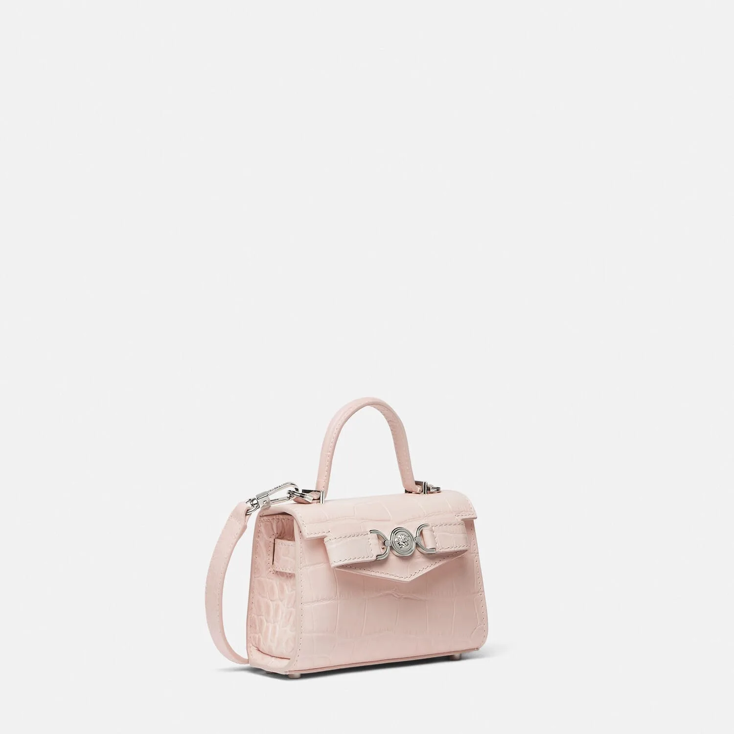 Replica Designer Bags Croc-Effect Medusa '95 Mini versace replica bags