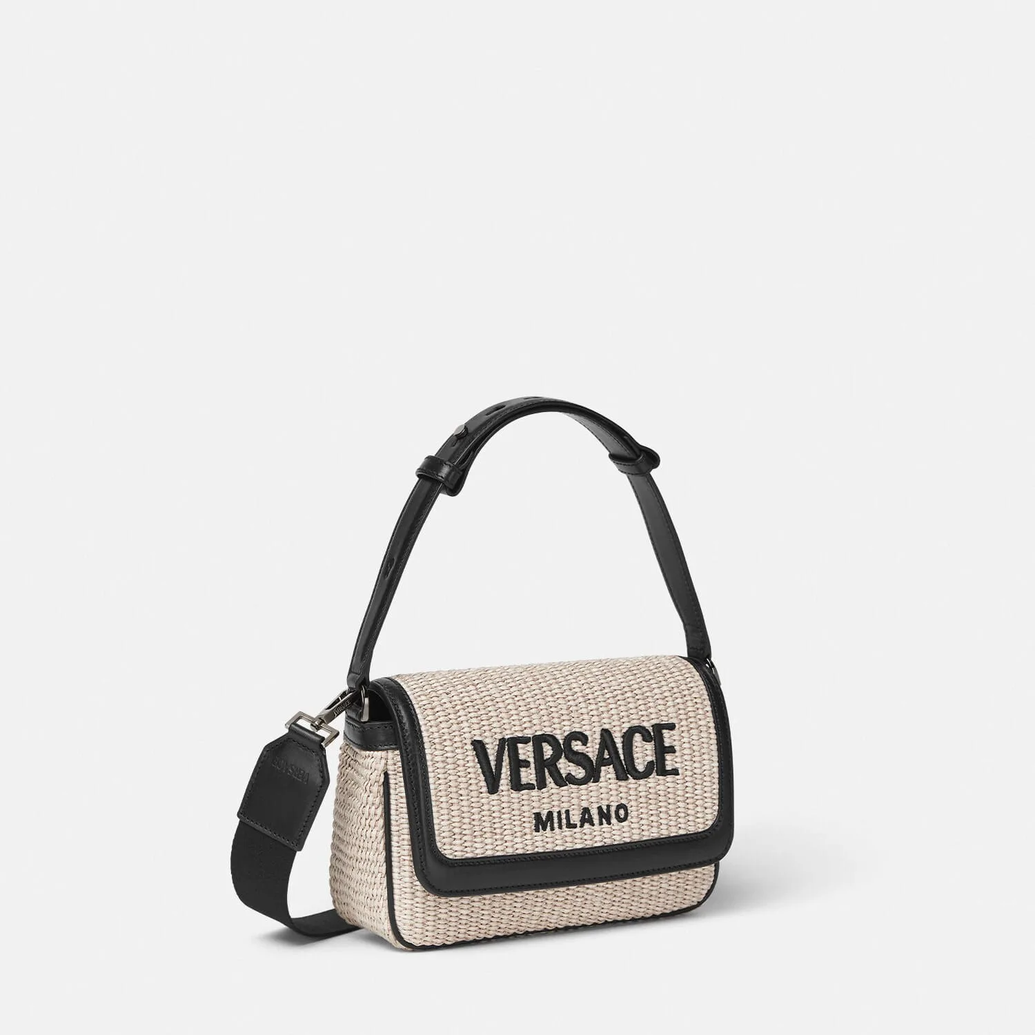 Replica Designer Bags Versace Milano Raffia Crossbody versace replica bags