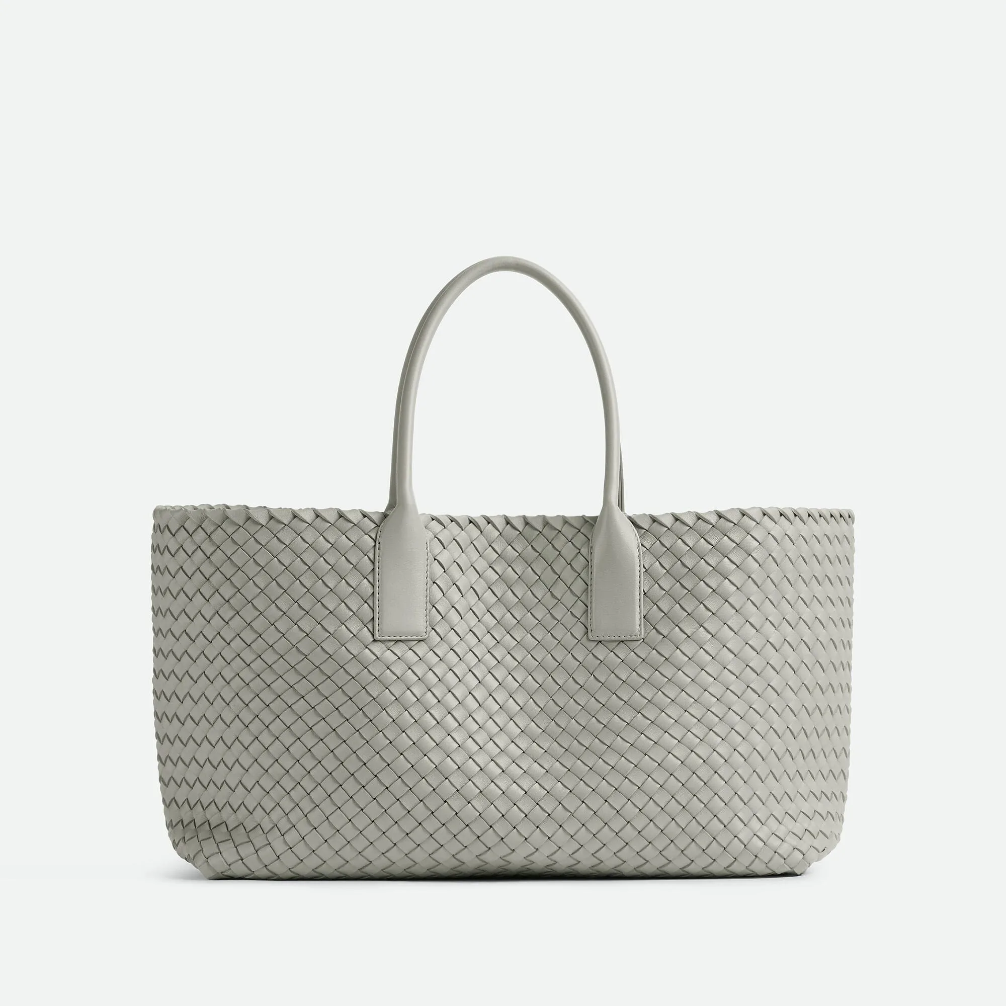 Bottega Veneta Replica Designer Bags Medium Cabat Agate Grey
