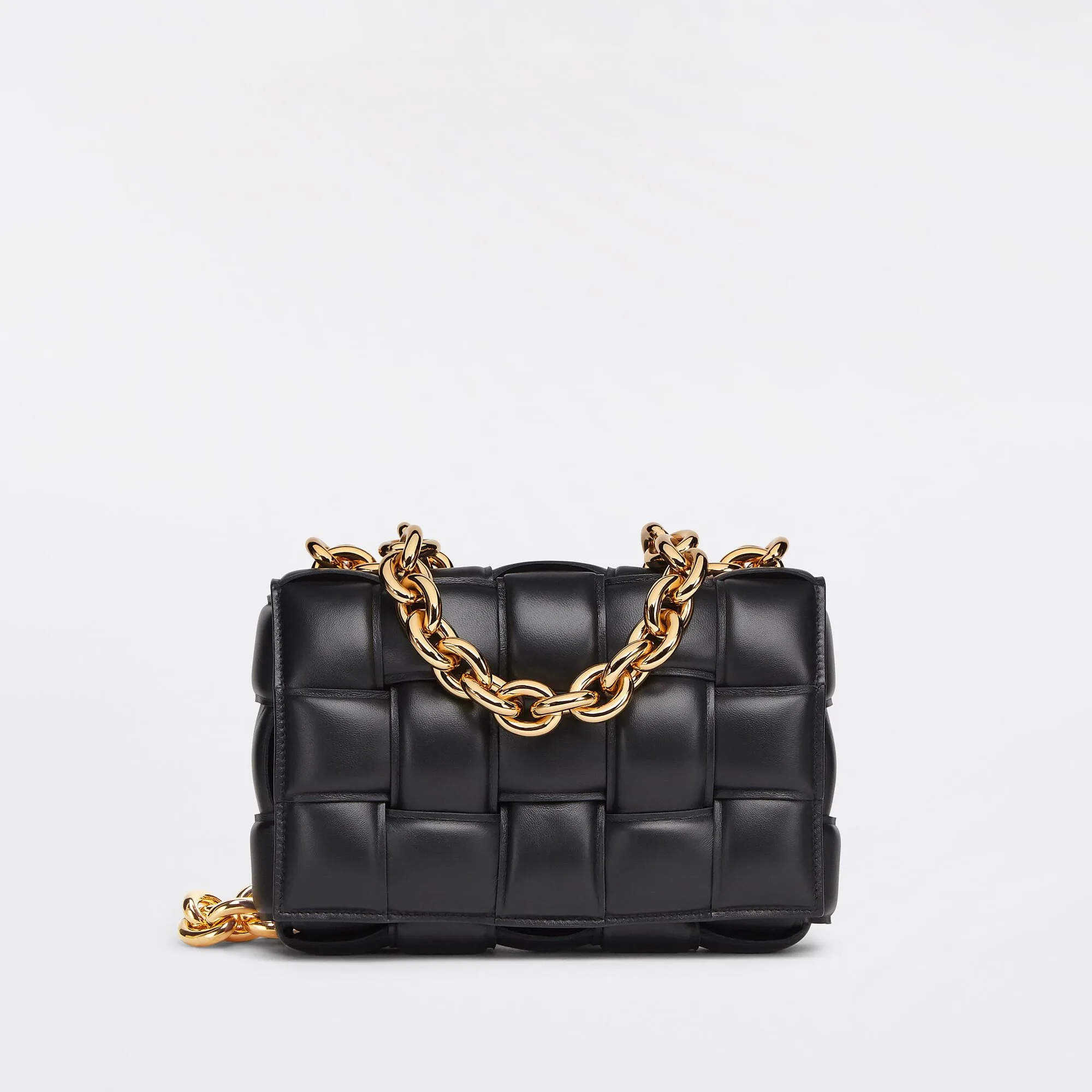 Bottega Veneta Replica Designer Bags Chain Cassette Black