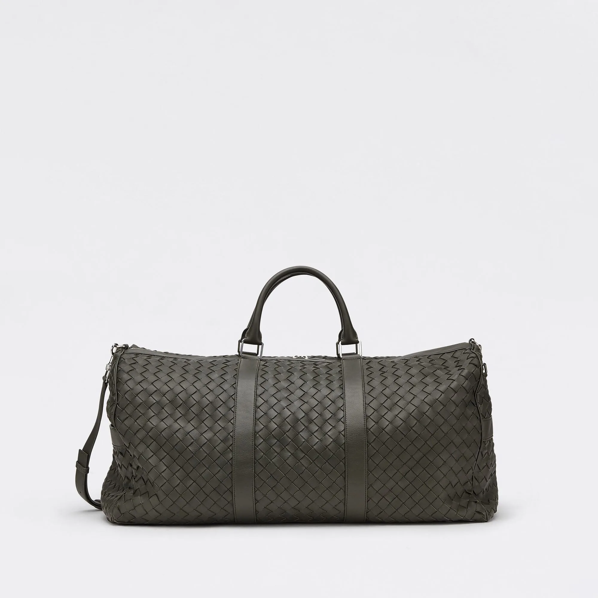 Bottega Veneta Replica Designer Bags Large Classic Intrecciato Duffle Camping