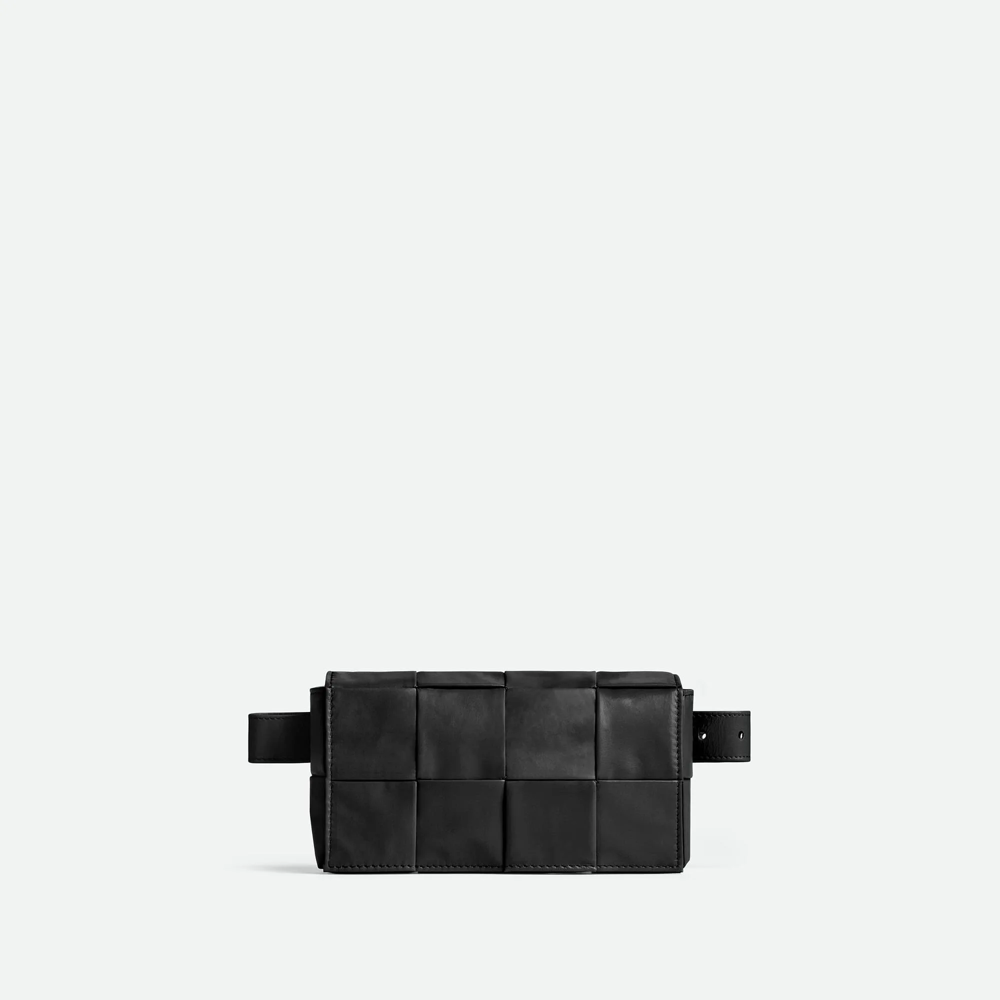 Bottega Veneta Replica Designer Bags Cassette Belt Bag Black