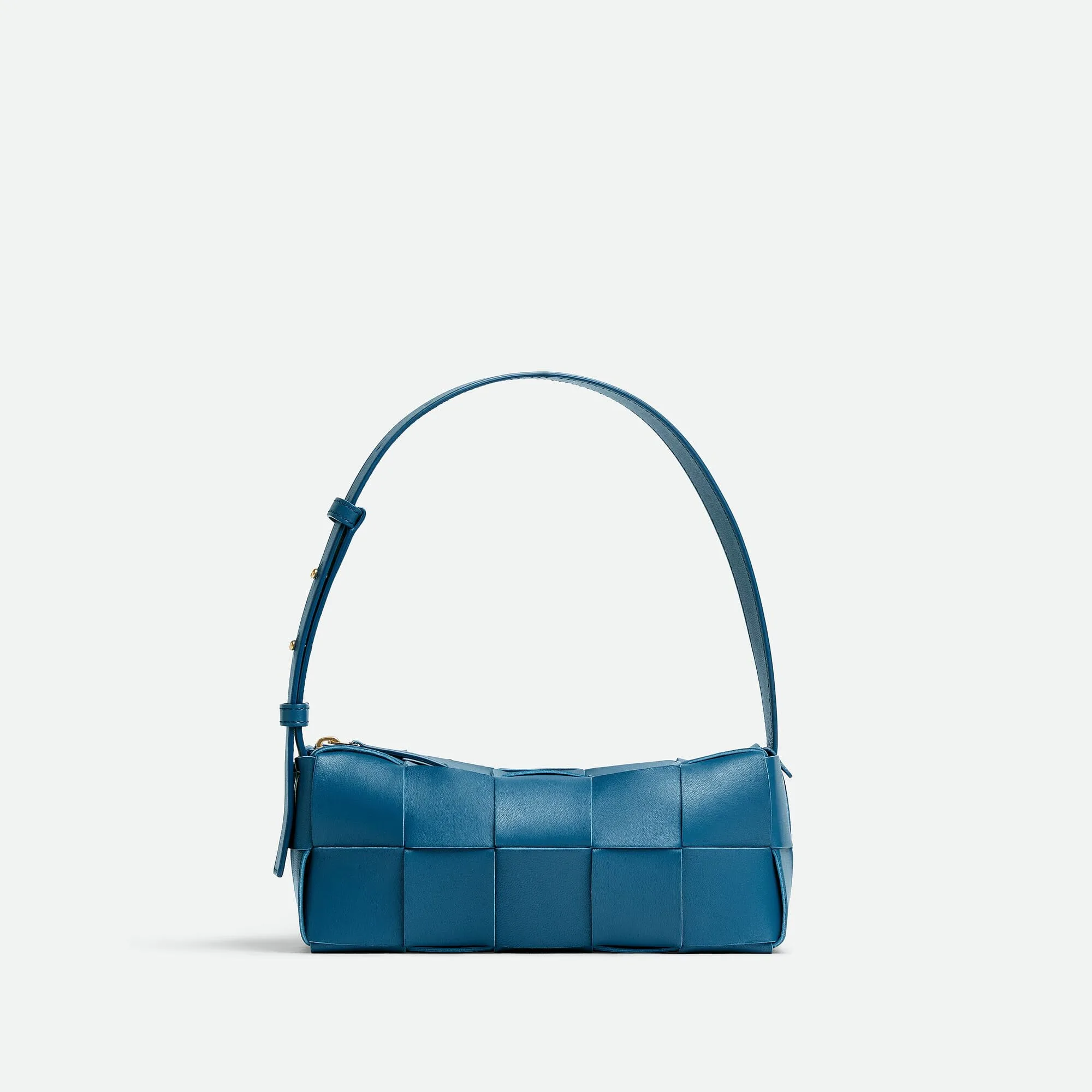 Bottega Veneta Replica Designer Bags Small Brick Cassette Deep Pacific