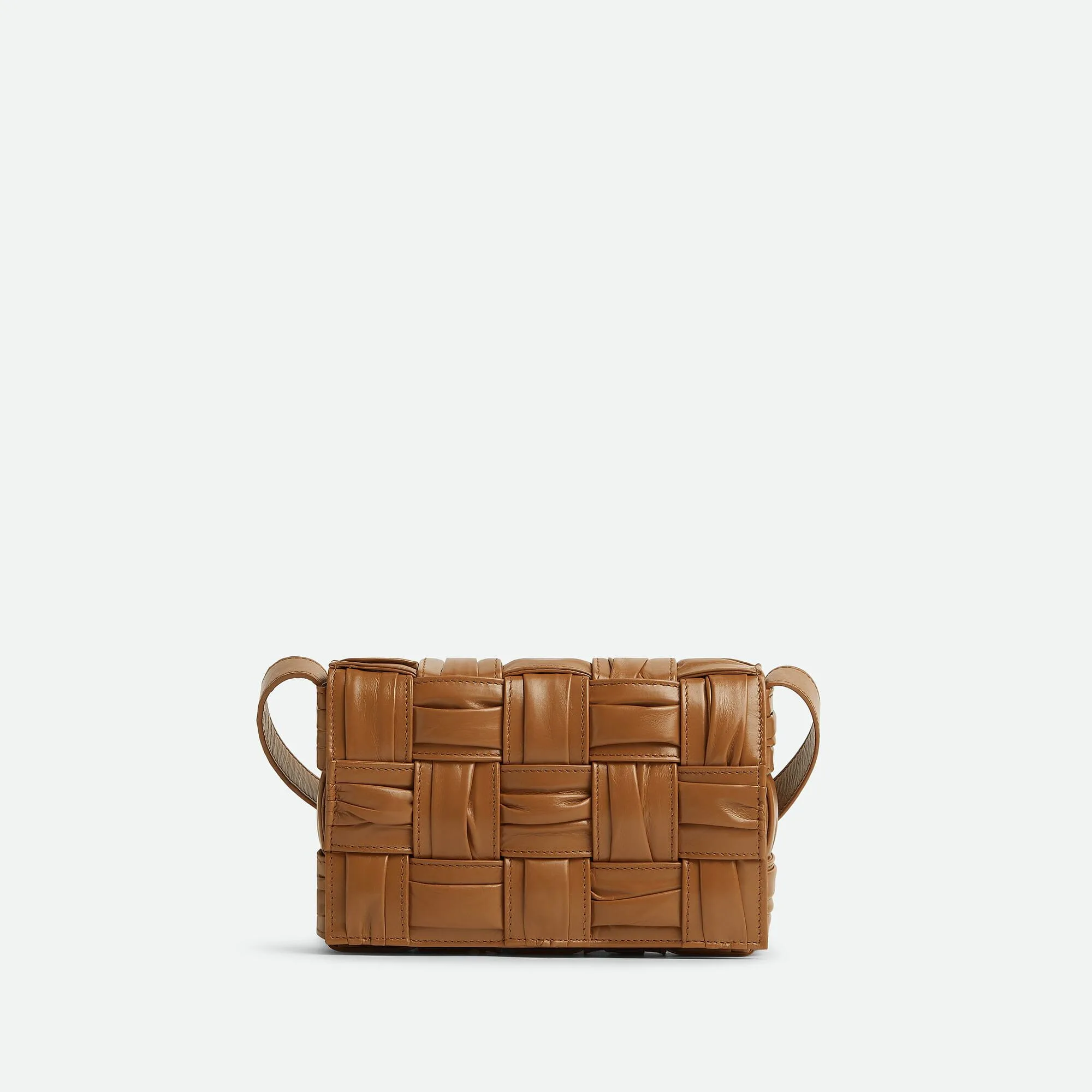 Bottega Veneta Replica Designer Bags Small Cassette Wood