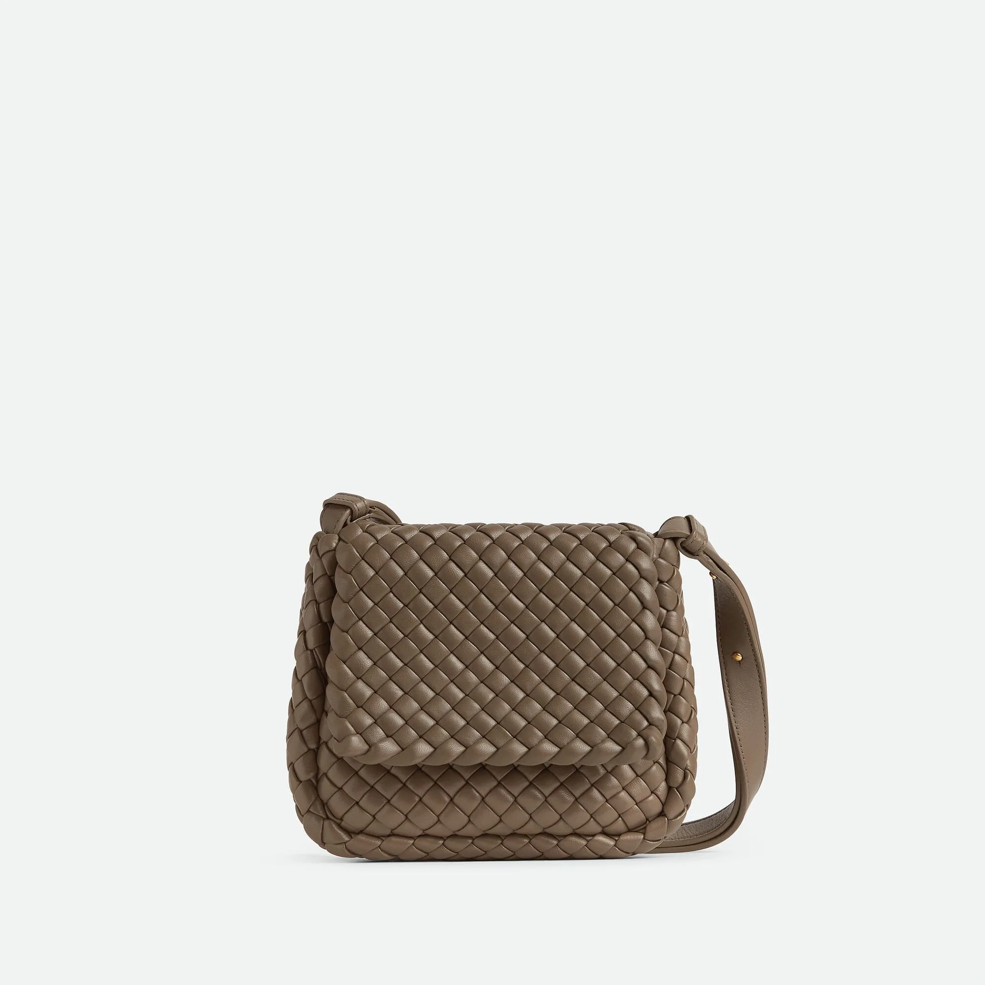 Bottega Veneta Replica Designer Bags Mini Cobble Shoulder Bag Taupe Grey