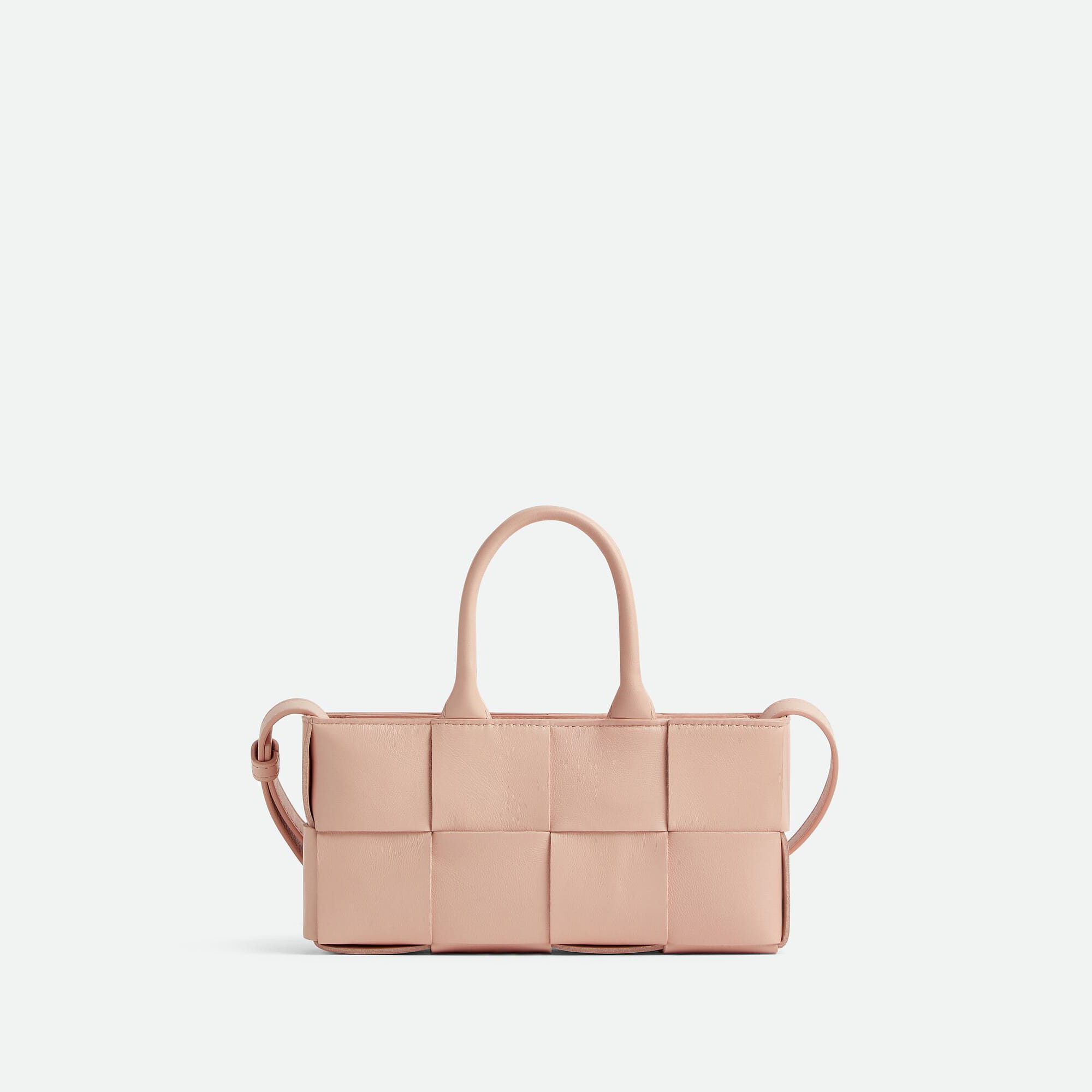 Bottega Veneta Replica Designer Bags Mini East West Arco Tote Lotus