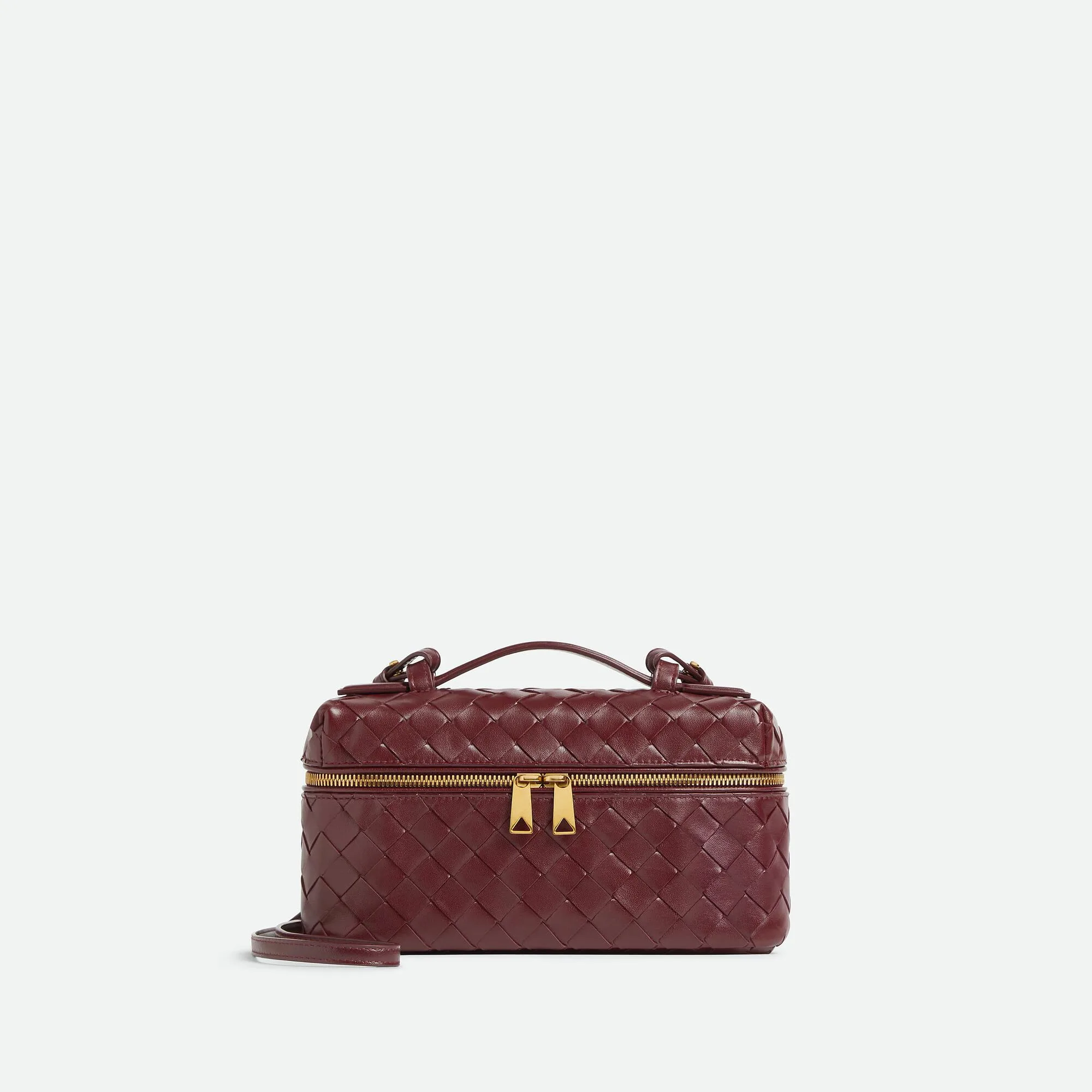 Bottega Veneta Replica Designer Bags Bang Bang Vanity Case Cherry