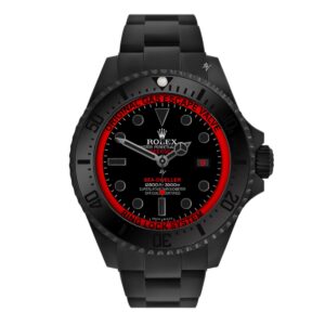 Rolex Watch Deepsea Red Taste-Limited Edition Black DLC-PVD
