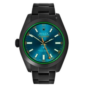 Rolex Watch Milgauss Right-Handed Black DLC-PVD