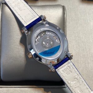 Chopard Replica Happy Sport 29 X 31 mm Automatic Ethical Rose Gold Lucent Steel Fake Diamond Watch 278602-6001