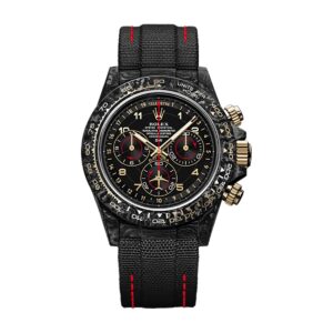 Rolex Watch Daytona Avia Black Carbon