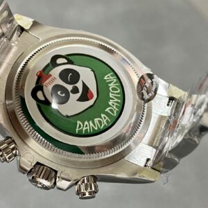 Fake Rolex replica watch Ceramic Daytona Steel Ceramic "Panda" White Dial 126500LN