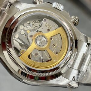 Best Fake Rolex Replica Daytona Platinum Ice Blue 8 Baguette Diamond Dial 40mm Oyster Bracelet 126506 QF