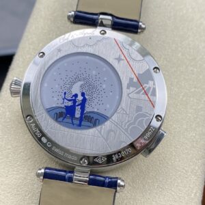 Lady Watch Arpels Pont des Amoureux Fake van cleef dupe watch 18K white gold Diamond VCARO8TY00
