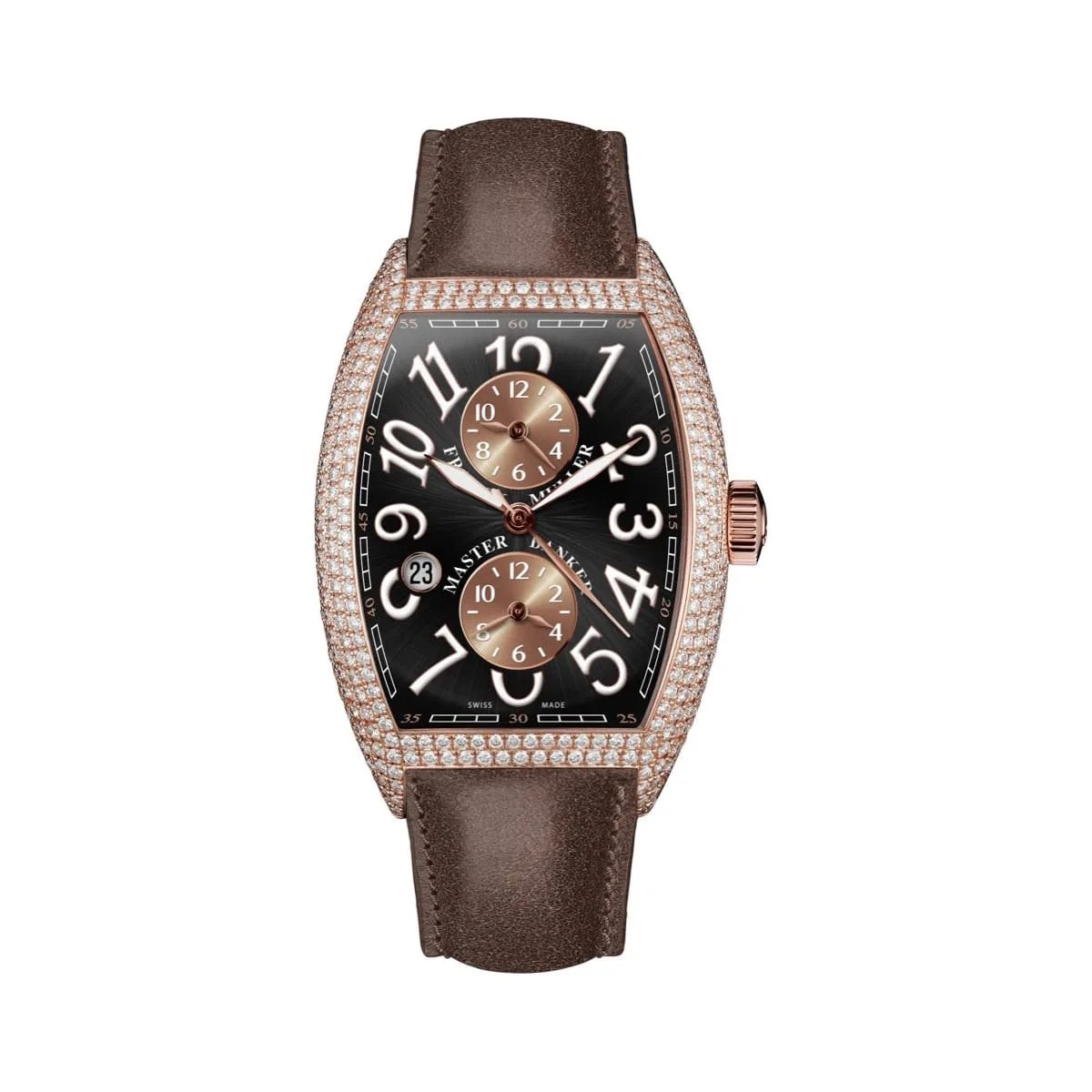 FRANCK MULLER Replica Watches CintrEe Curvex Master Banker Asia Exclusive