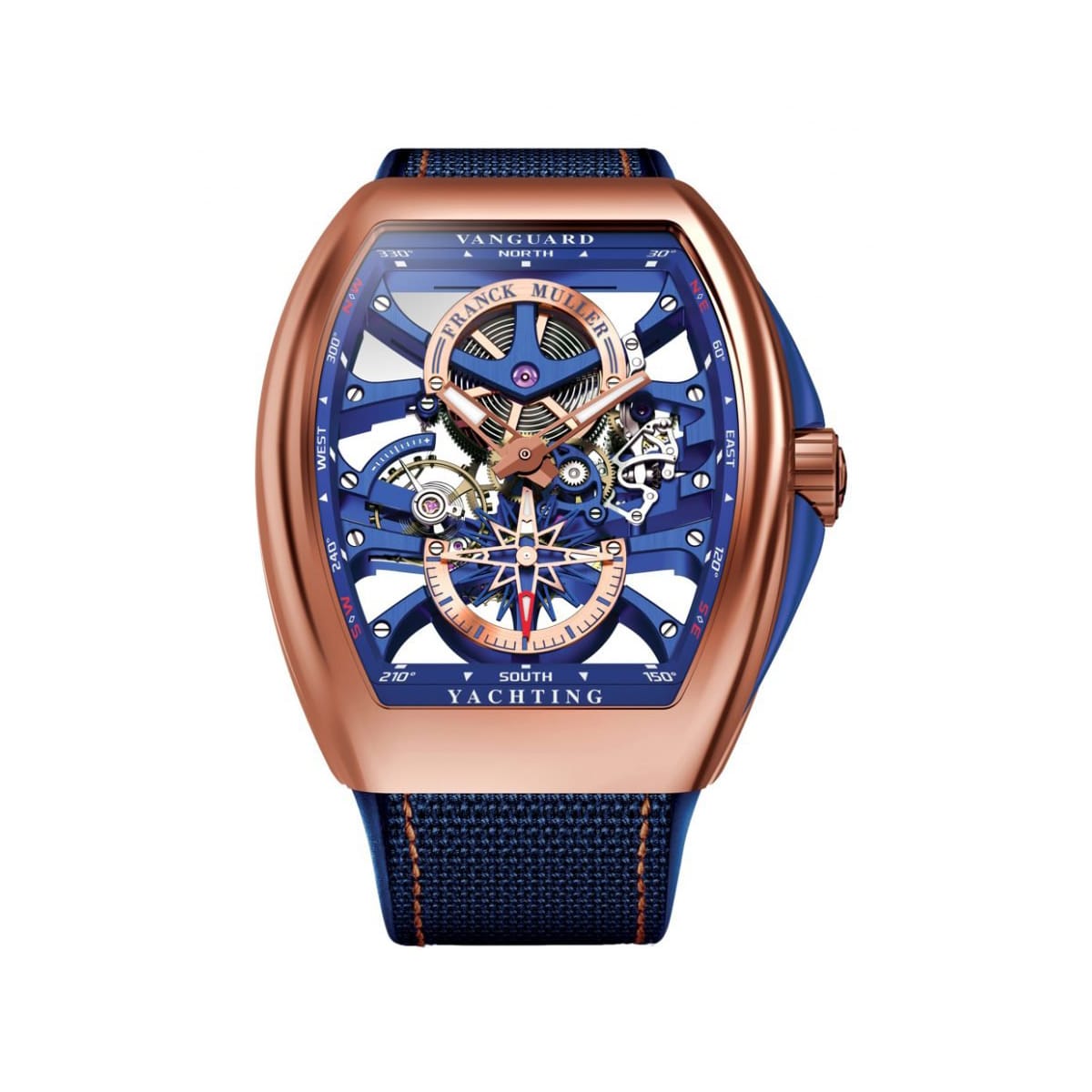 FRANCK MULLER Replica Watches Vanguard Yachting Anchor Skeleton