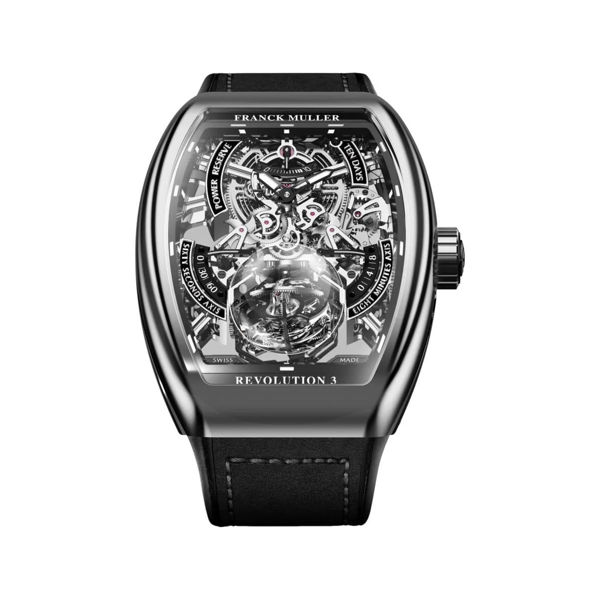 FRANCK MULLER Replica Watches Vanguard Revolution 3 Skeleton