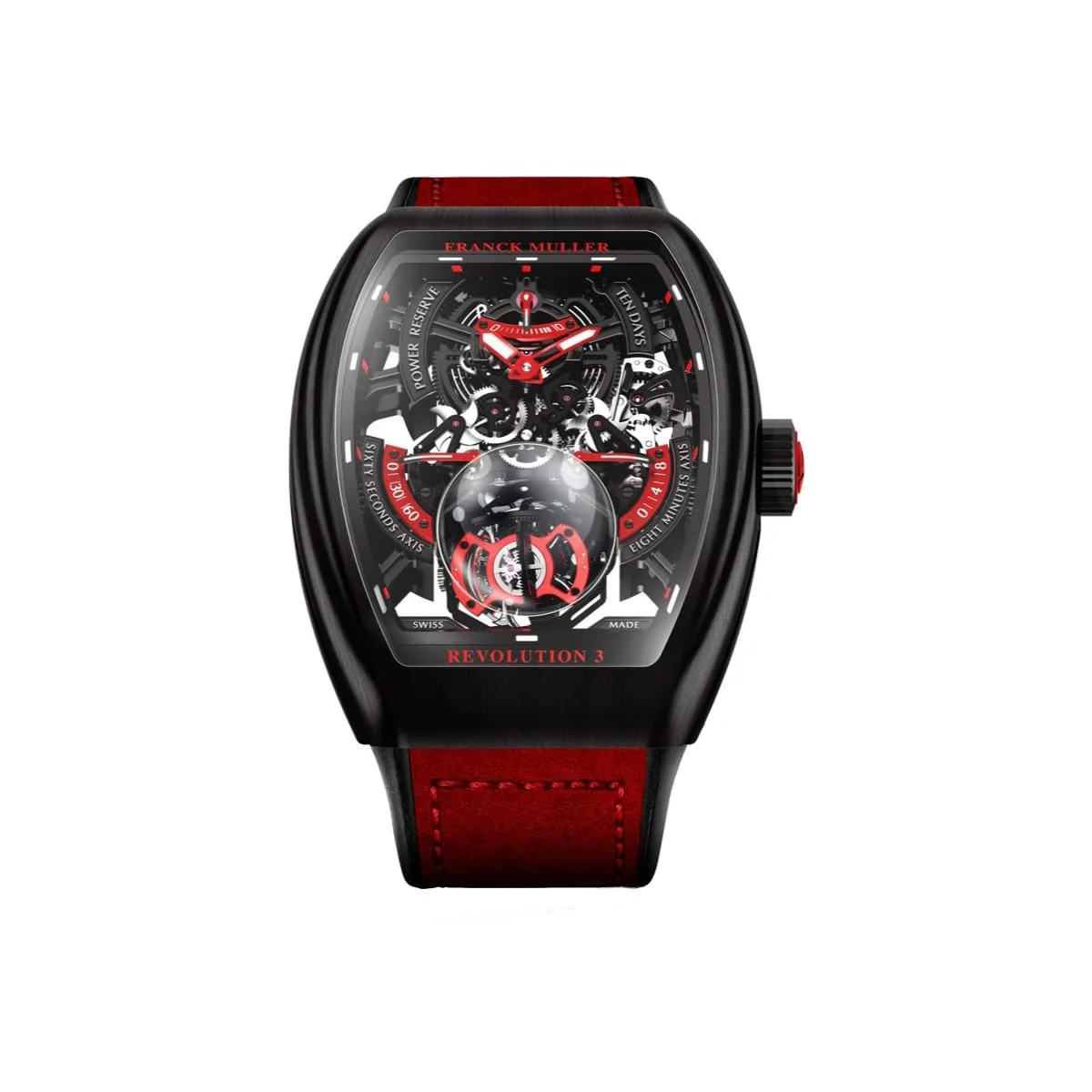 FRANCK MULLER Replica Watches Vanguard Revolution 3 Skeleton