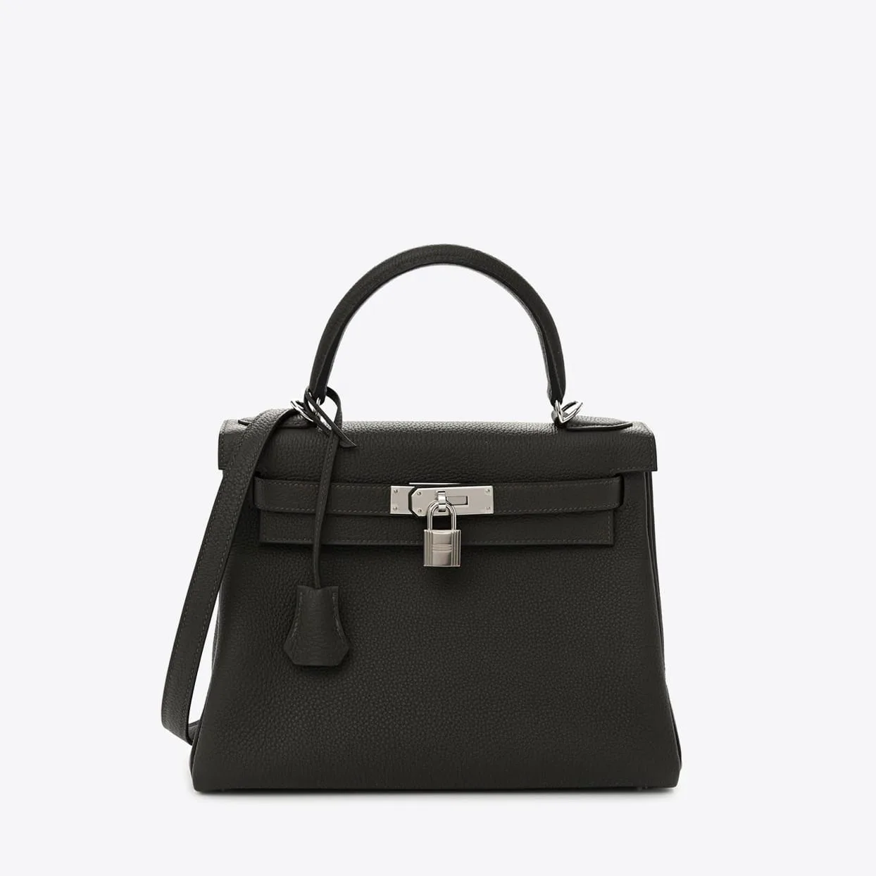 Replica Designer Bags Hermes Bag Replica Kelly Retourne 28 In Vert De Gris Togo Leather With Palladium Hardware
