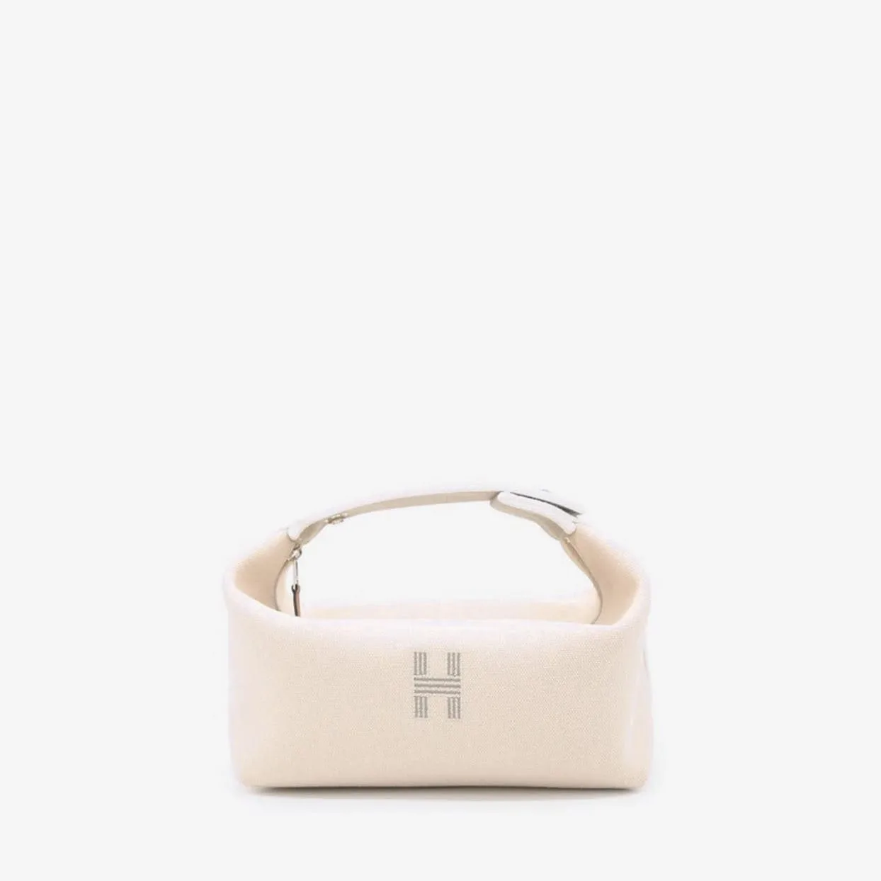 Replica Designer Bags Hermes Bag Replica Small Bride-A-Brac Vanity Pouch In Natural Canvas