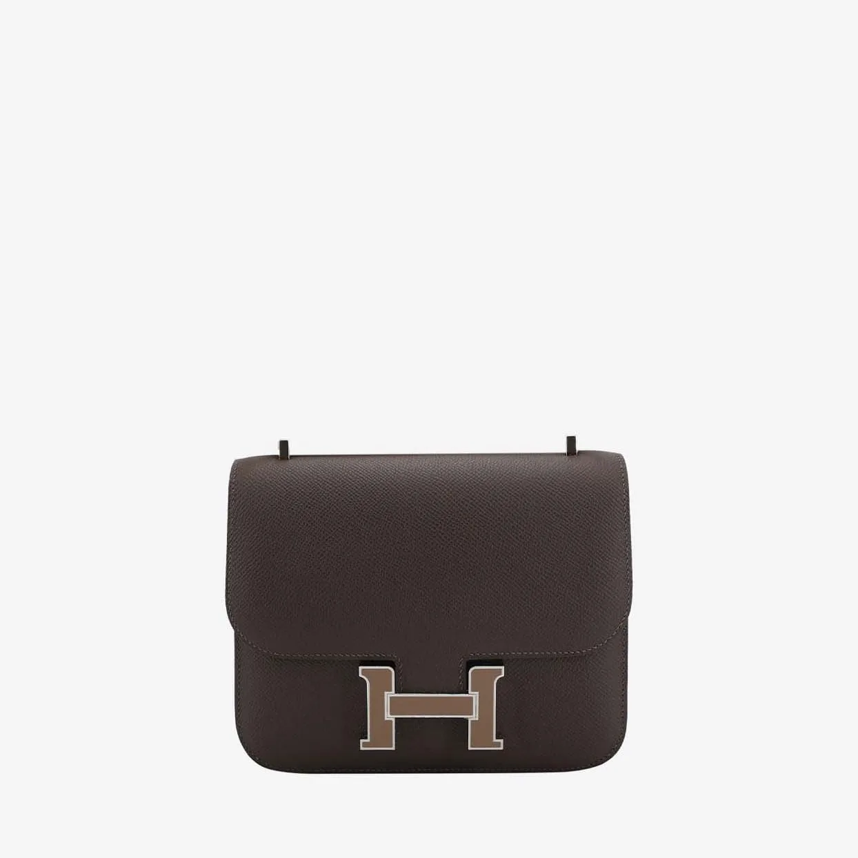 Replica Designer Bags Hermes Bag Replica Constance 18 In Ecorce Epsom Leather With Etoupe Enamel Hardware