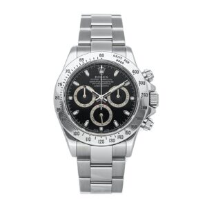 Rolex Oyster Perpetual Cosmograph Daytona 40mm Chronograph Stainless Steel Black 116520