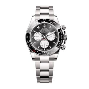 Fake Rolex Replica Watch 40mm Oyster Perpetual Cosmograph Daytona Le Mans "100th Year" White Gold 126529LN