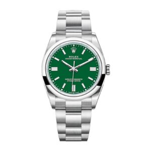 Rolex Oyster Perpetual 36 Green Index Dial 126000 Clean