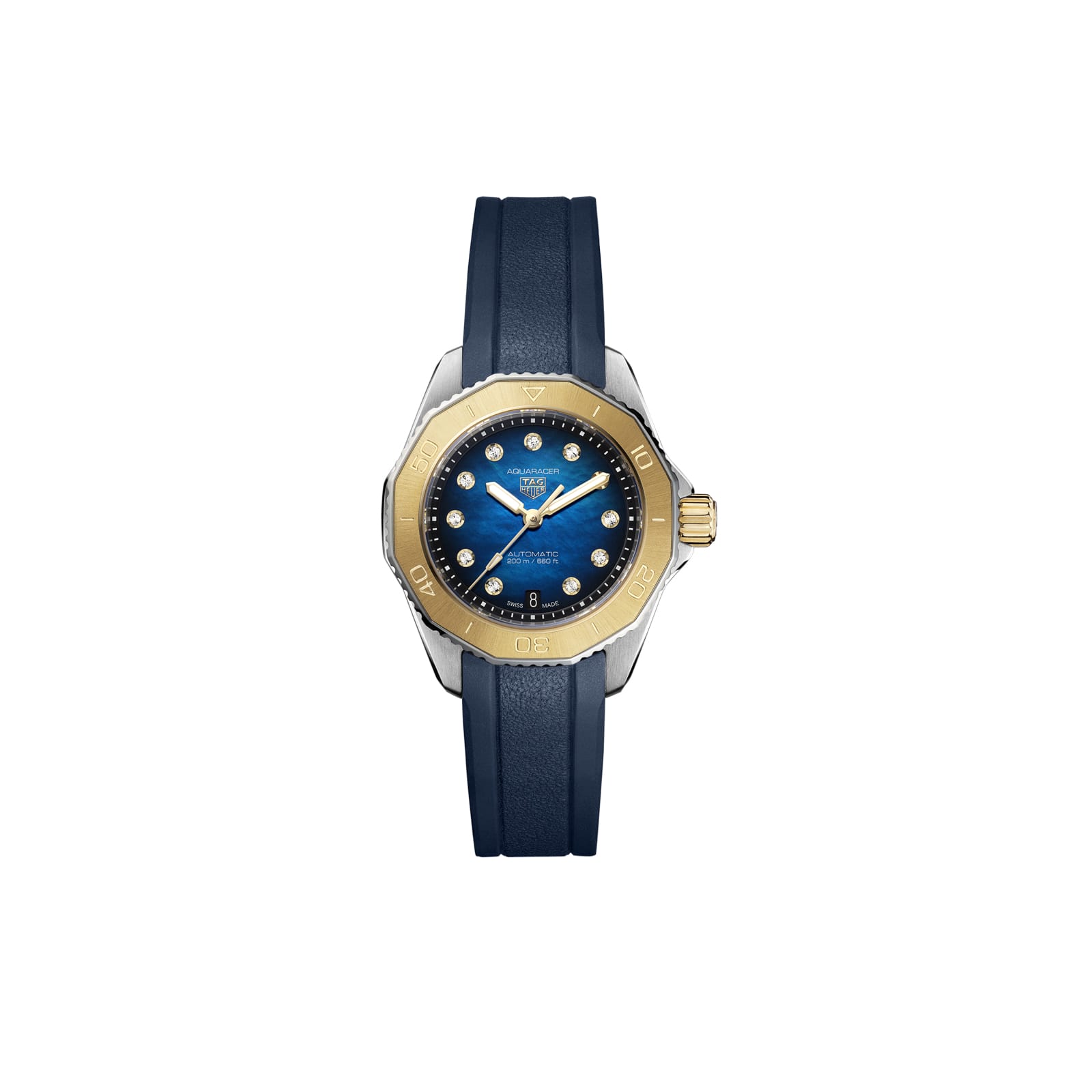 TAG Heuer Replica Watch Aquaracer Professional 200 Date Automatic 30 mm Steel and Gold