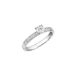 Ice Cube Chopard Diamond Rings Platinum Diamonds