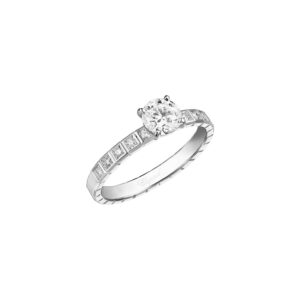 Ice Cube Chopard Diamond Rings Platinum Diamonds