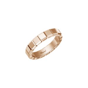 Ice Cube Chopard Diamond Rings Ethical Rose Gold