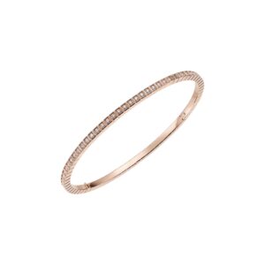 Ice Cube Chopard Bangle Diamond Bracelet Ethical Rose Gold Full-Set Diamonds