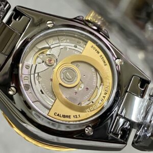 Fake Chanel Replica Watch J12 Watch Calibre 12.1 38 MM Black highly resistant ceramic and yellow gold H9541