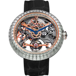 JACOB & CO. BRILLIANT MYSTERY BAGUETTE WHITE DIAMONDS LIMITED EDITION 44MM